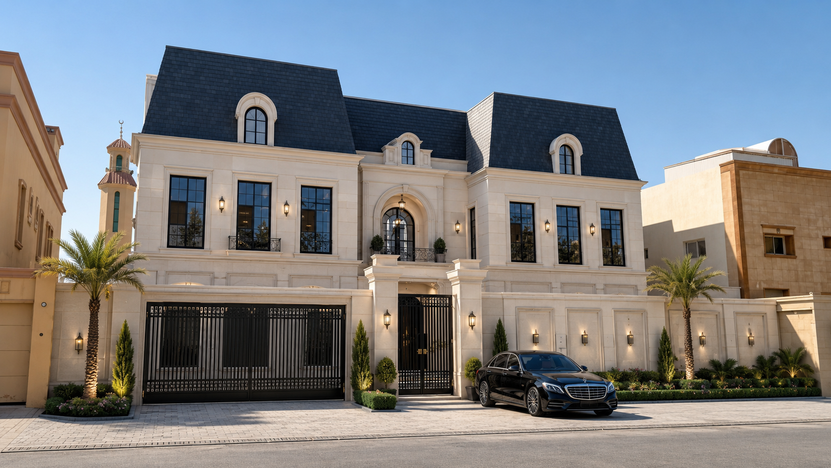 Refined Bravura residential interior